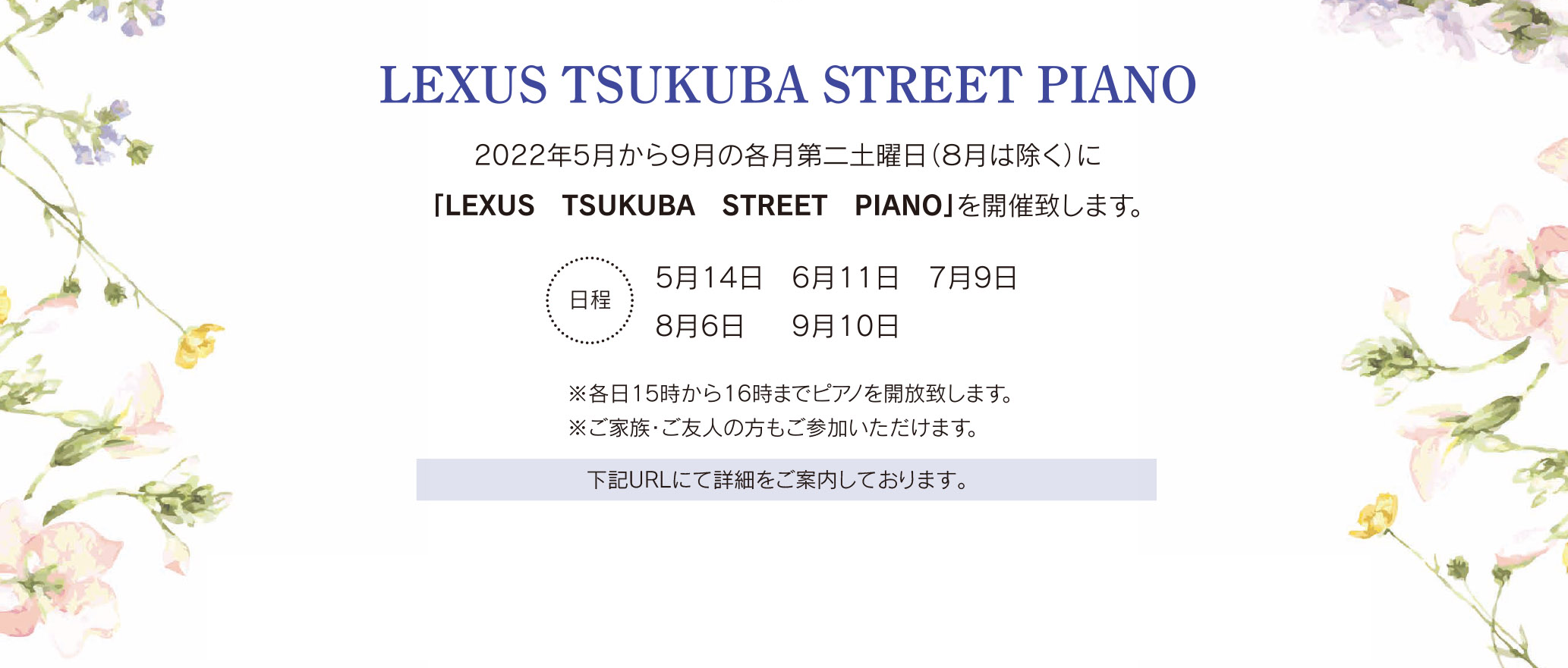 LEXUS TSUKUBA STREET PIANO